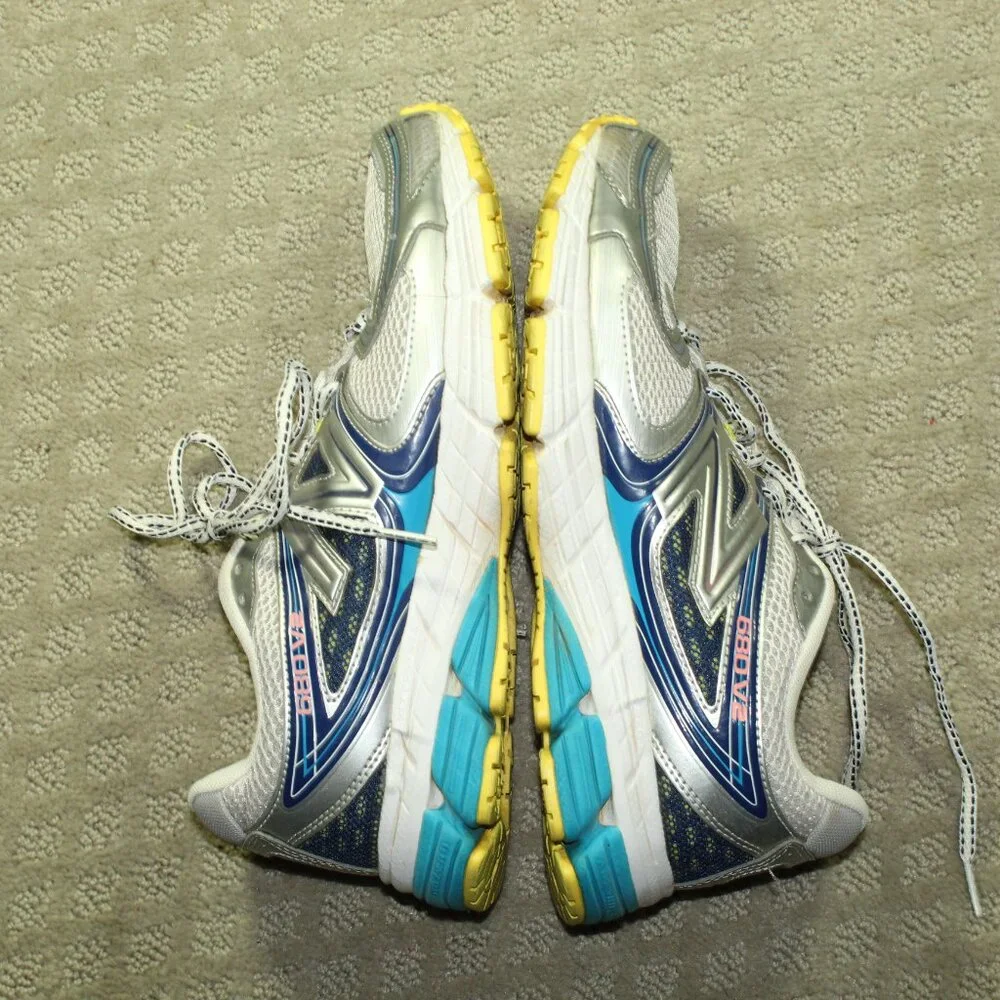 Size 9 - New Balance 680v2 Grey Blue Women's W6802GB2 Athletic Sneakers